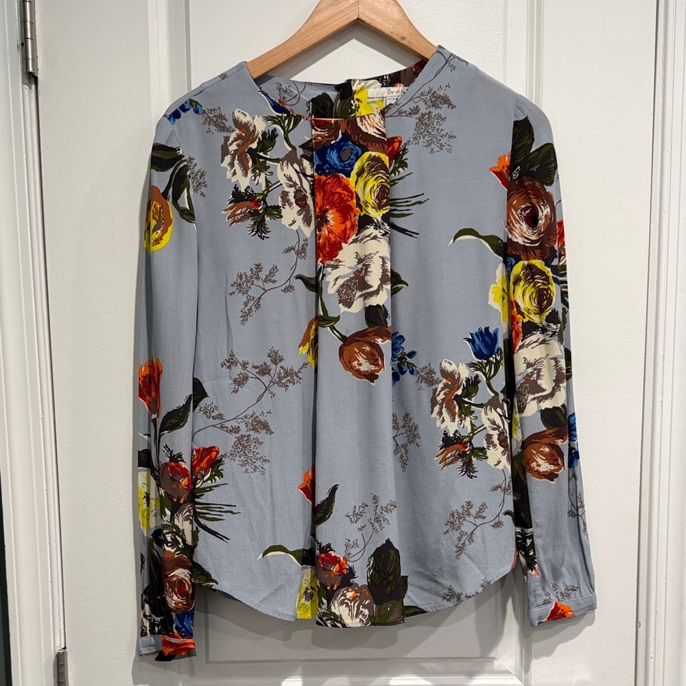 Boden Multicolor Floral Blouse